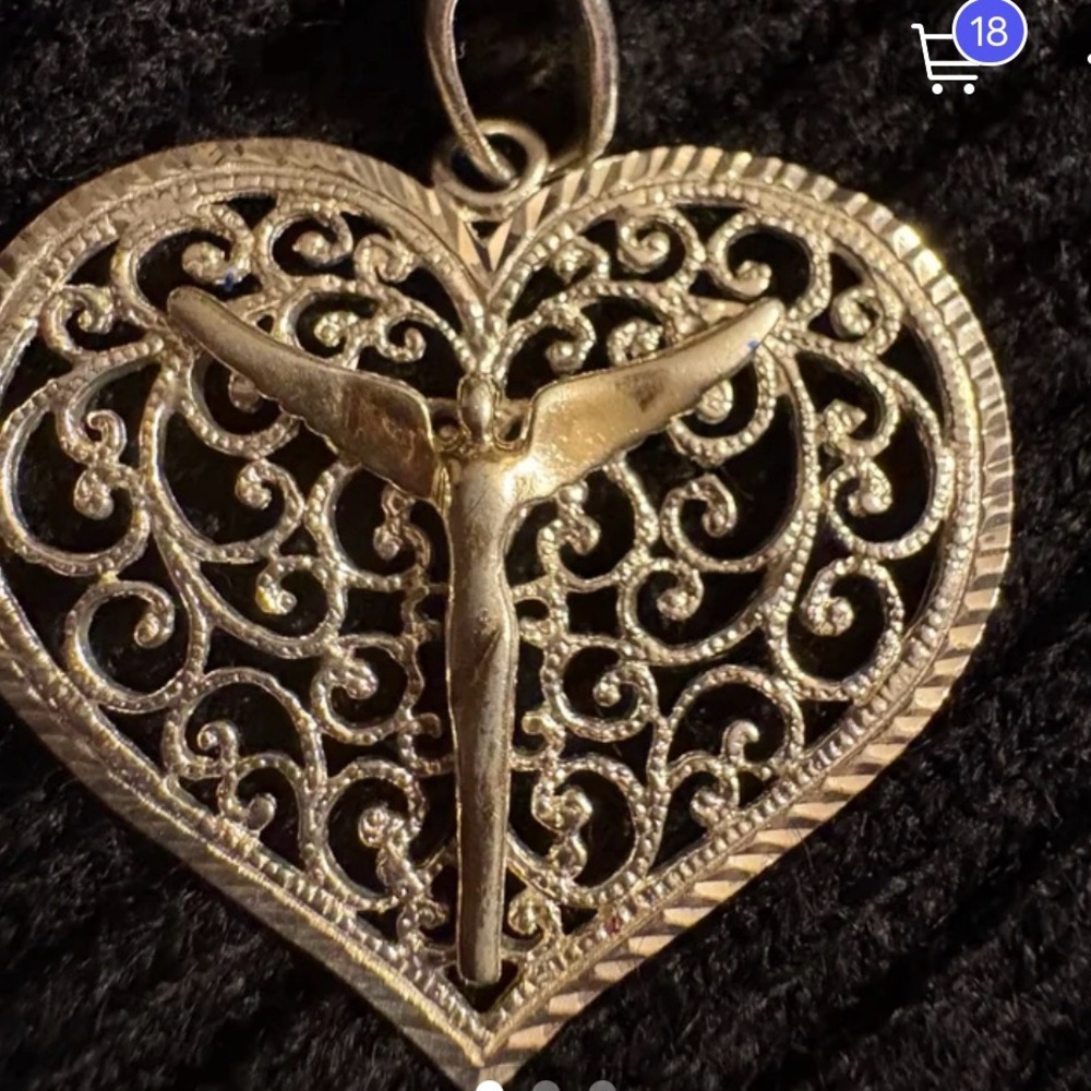 Sterling silver cross